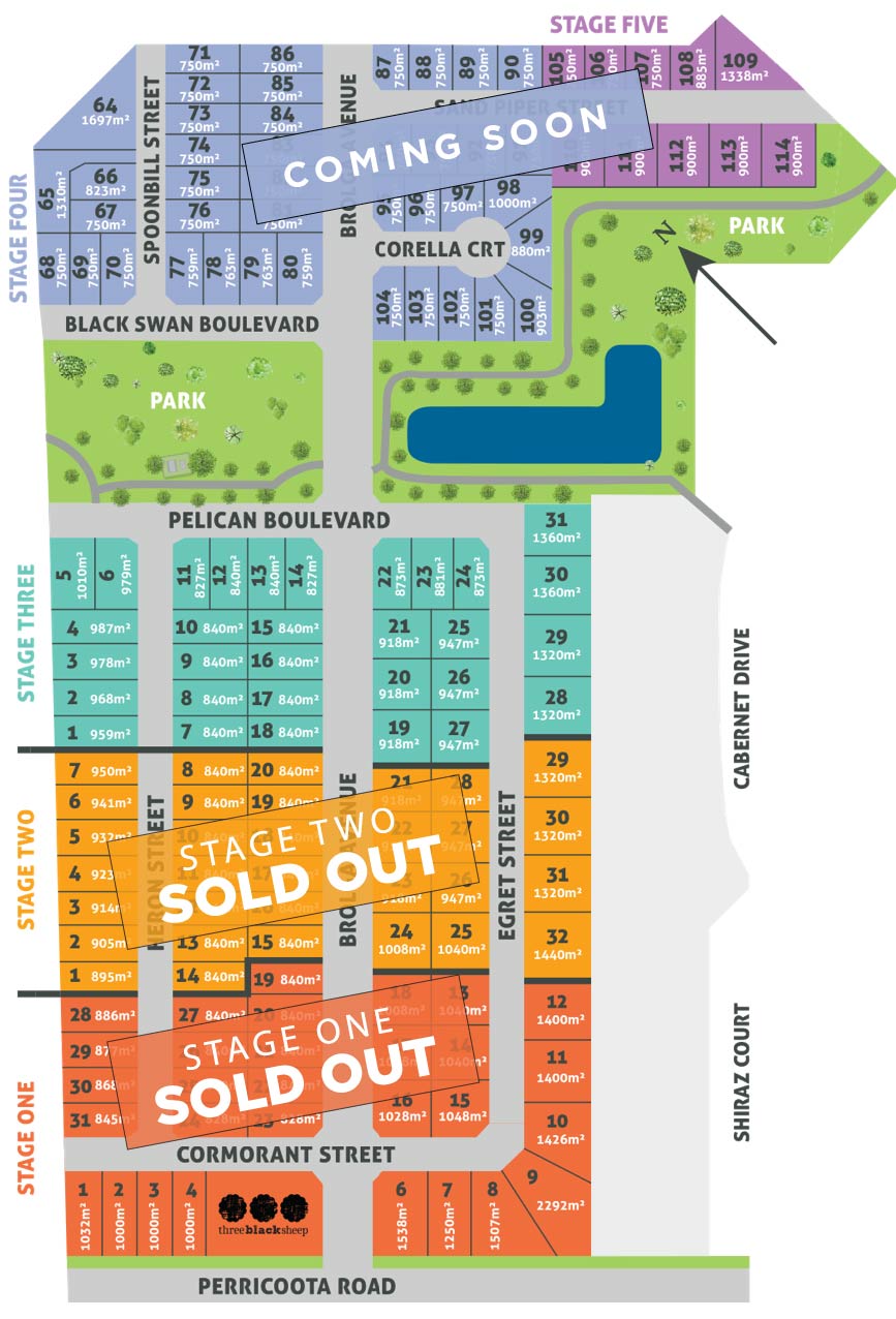 Dungala Estate Marketing Map Aug 2020-03-01 Dungala Estate Marketing Map Aug 2020-03-01